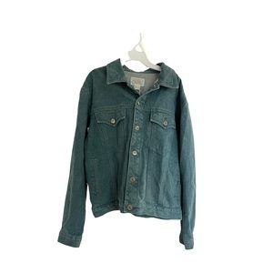Green Denim Jacket